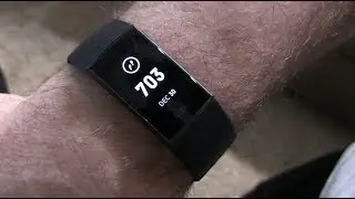 Fitbit Charge 3, quick, in-use demo