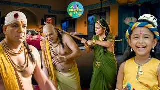 मैया ने चोर को ऐसे सबक सिखाया… कान्हा देखकर खुश हो गया || Yashomati Maiya Ke Nandlala
