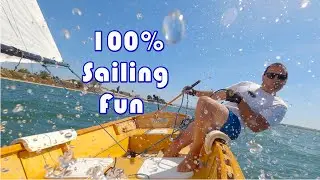 Found a New Beach: Dinghy Sailing Adventure!