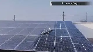 Next-Gen Solar Panel Cleaning Robot | Lightweight, Powerful & Eco-Friendly