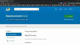 Convert Bijoy To unicode in python
