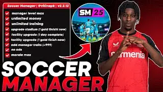 [UPDATED] MOD MENU SOCCER MANAGER 2025 | v2.2.12 | UNLIMITED MONEY FITNESS MAX MAX MANAGER