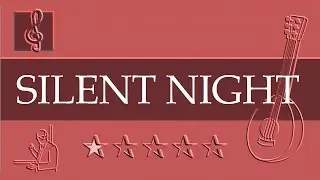 Mandolin Notes Tutorial - Christmas song - Silent night (Sheet music - Guitar chords)