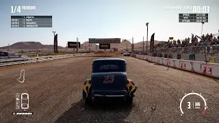 Wreckfest - DryTown Desert Circuit - Гонка на выбывание - Gameplay (ПК)