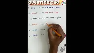 KNOW YOUR QUESTION TAG❓❔#prep50 #entranceexams #english #learning