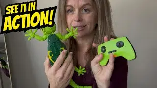 Wall Climbing Lizard RC Toy 🦎 | Remote Control Gecko Crawls Walls & Ceilings | Cool Kids Gift