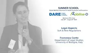 Explaining the legal language around data and data sharing | Francesca Conte