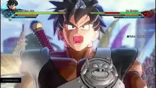 Fighting A Laggy Level 199 Modded Male Earthling | Dragon Ball Xenoverse 2