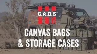 CAOS Canvas Bags and Storage Cases Range