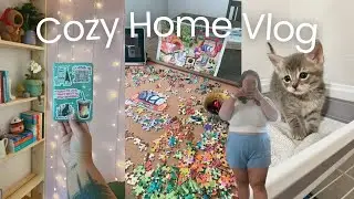 DECORATING MY NEW KINDLE & TRYING NEW COZY HOBBIES | HOBBY LOBBY & BATH & BODY WORKS HAUL | VLOG