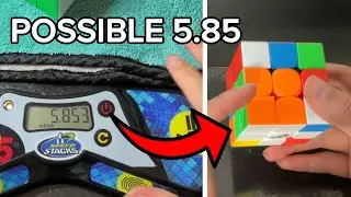 Insane 3x3 9.37 Second Solve! Potential 5.85 SECOND SOLVE I Rubik’s Cube Reconstruction 