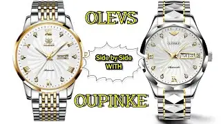 Olevs  Oupinke Dress Watches. Side by Side.