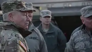 Gen. Frank Grass visits MO Guard during historic flooding