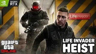 GTA Online - Stealing Tablets from Life Invader Office and Fight with Juggernaut