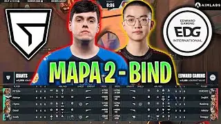 FITINHO EN SU M&Aacute;XIMO NIVEL CONTRA KANG KANG! | GIA vs EDG MAPA 2 BIND VCT CHAMPION GRUPOS D&Iacute;A 4