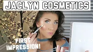 FIRST IMPRESSION: JACLYN COSMETICS ACCENT LIGHT HIGHLIGHTER PALETTE! (Honest Review) | BadMad