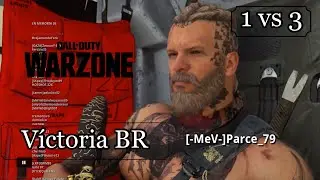 WARZONE Victoria BR 1vs3 👉9 Kill's