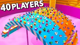 *NEW* 40 PLAYERS ROLL OFF? 😱 - Fall Guys WTF Moments #55 (Season 4)