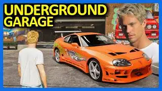 I Started an Underground Garage....