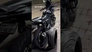 180-55-ZR17 Section tyre installed in pulsar 220f 💀 #shorts #tyre #youtubeshorts #pulsar220f