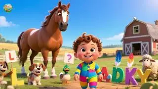 Learn ABC Farm Fun 🐄🌾 | ABC Song for Kids | Preschool Alphabet Learning Video