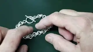 Toggled Bracelet - Part 3: Toggle Clasp & Finishing
