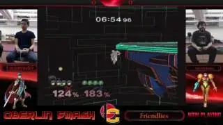 Oberlin Smash 2017 - Friendlies 3/11 - Luckstruck9 vs SweetyJesus