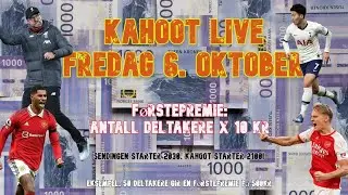 Vorspiel med KAHOOT - pengepremie til vinneren! The winner takes it all!
