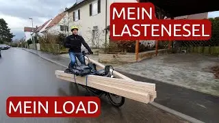 Mit dem Transportrad zum Baumarkt - Beladung Riese & M&uuml;ller Load 75 / Tretm&uuml;hle Stuttgart