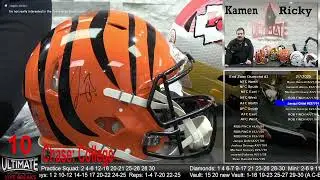 Joe Burrow Bengals Authentic Helmet - 02/07/2025 6 P.M. Show Live Breaks