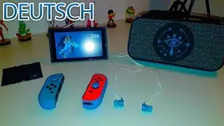 Nintendo Switch Starter Kit - Zelda Sheikah Eye Edition - Unboxing/DEUTSCH