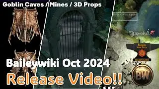 Randomly spawn cave and mine maps! Baileywiki 2024 October Release - Foundry VTT, Dungeondraft, 3D