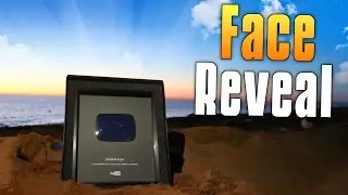 FACE REVEAL (100k Silver Play Button Unboxing)