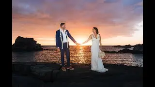 Kona Beach Wedding | Katie and Dylan 's Big Island Elopement