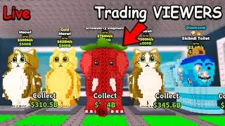 LIVE Trading With Viewers in Steal A Brainrot Roblox...