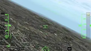 iPad &mdash; X Plane 9 Speed Glitch in F-16a Falcon [HD]
