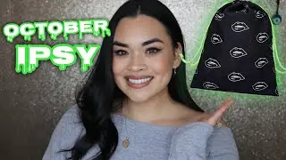 OCTOBER IPSY GLAM BAG PLUS 2021 UNBOXING and TRY ON