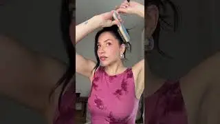 All-Season Updo with Justine Marjan Using Air Control Spray | Aveda