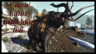 Mammoth Taming Guide - [Ark: Survival Ascended]