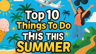 Top 10 fun summer activities!!