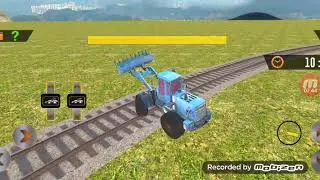 Train Station Construction Railway Part4 -Car Simulation Game -Android GamePlay