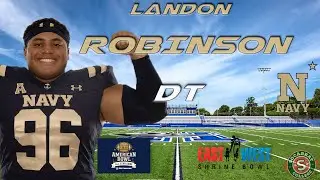 Landon Robinson. DL. Navy. NFL Draft 2026