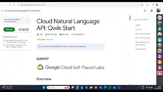 Cloud Natural Language API: Qwik Start || Лабораторное решение || Google Cloud Arcade 2025
