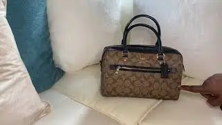 Coach Rowan Satchel review  #Coach #Rowan