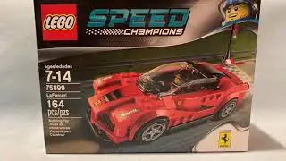 LEGO Speed Champions La Ferrari Speed-Build