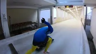 Sigulda | Through the eyes of a skeleton athlete Vladyslav Heraskevych | Would you try it?