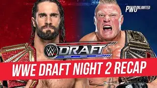 WWE Draft Night 2 Recap: Who Went Where & Who Is A Free Agent