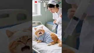 the cat was injected 😼 #vairalvideo #shortvideo #aivideo #mems #cat