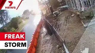 Intense thunderstorm hit Sydney | 7NEWS