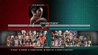 Tekken Tag Tournament 2: Character Select